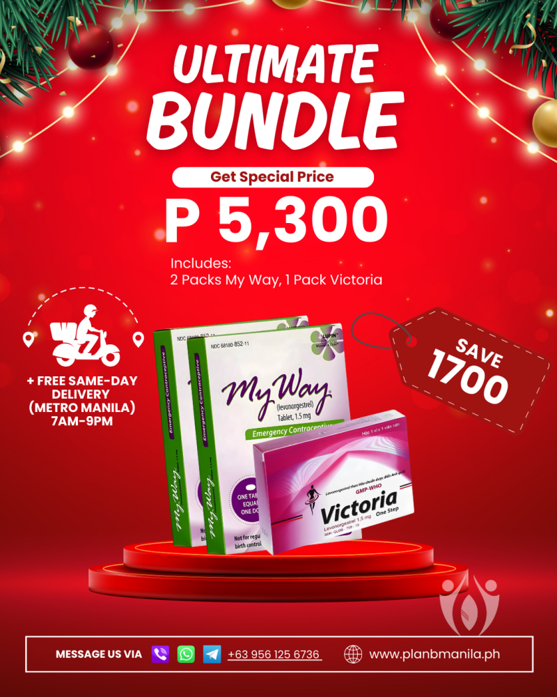 Victoria Pill and My Way Emergency Pills Ultimate Bundle