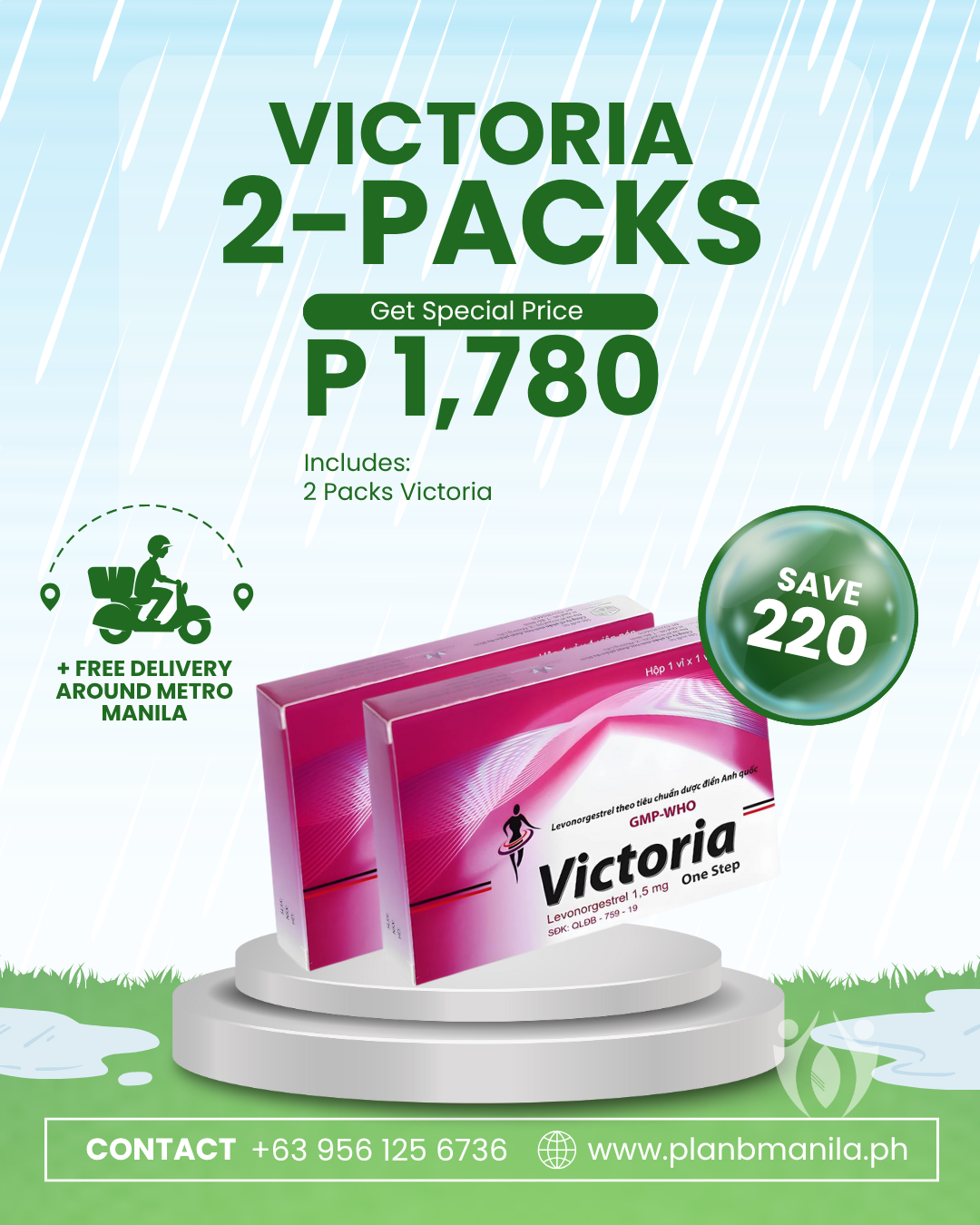 Victoria - 2 Packs