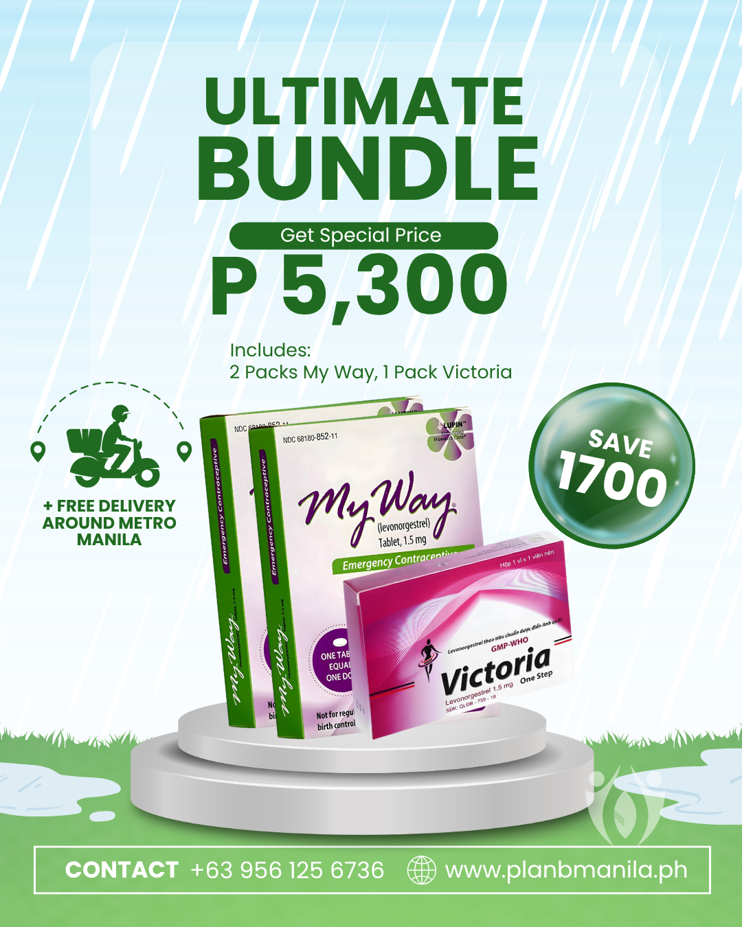 Ultimate Bundle (2 My Way + 1 Victoria)