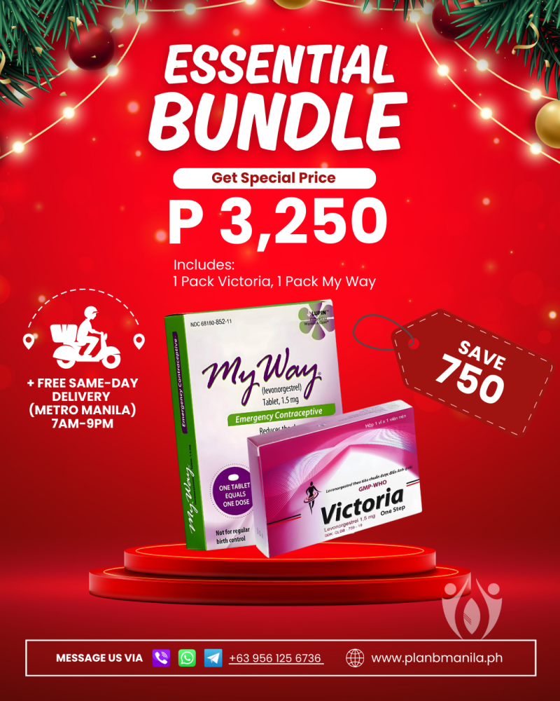 My Way Pill and Victoria Emergency Pill Bundle